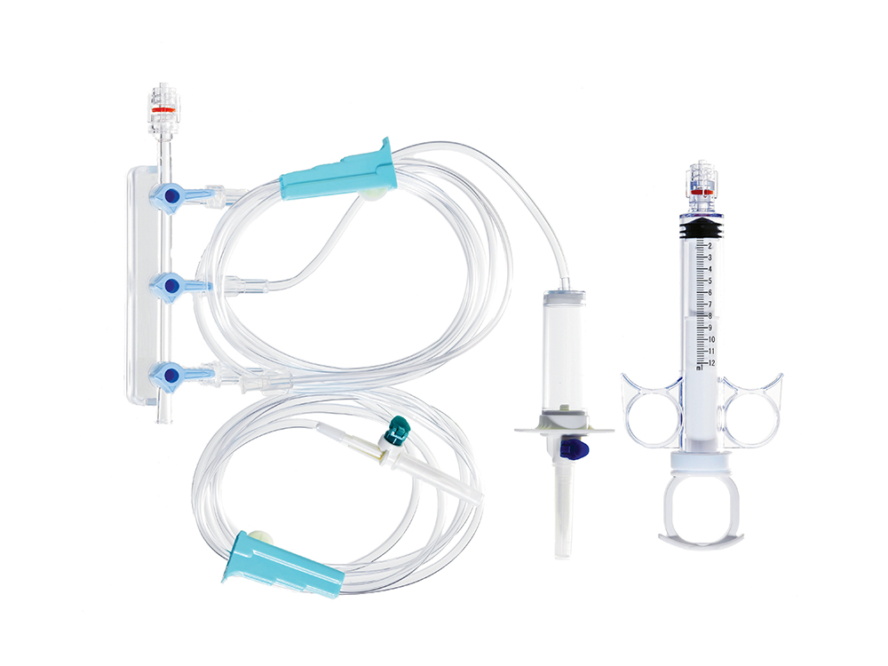 造影剂注射管汇套件