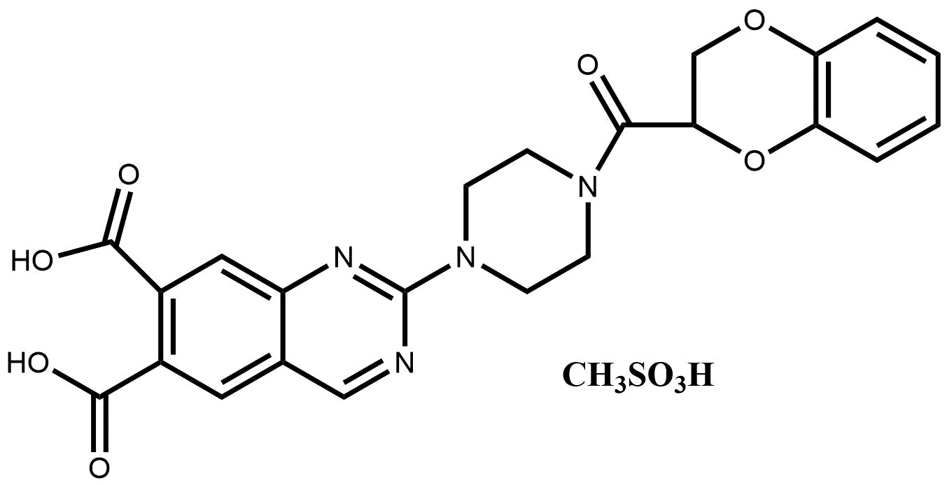API-doxazosin甲磺酸制造商